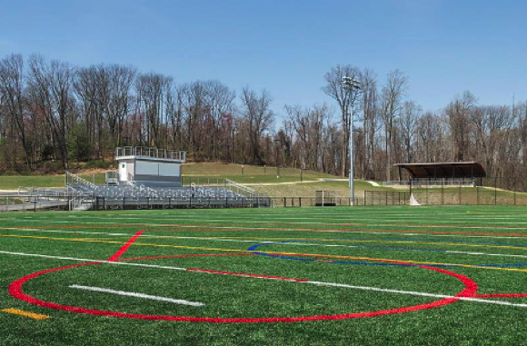 Soccer baseball Tennis grass field