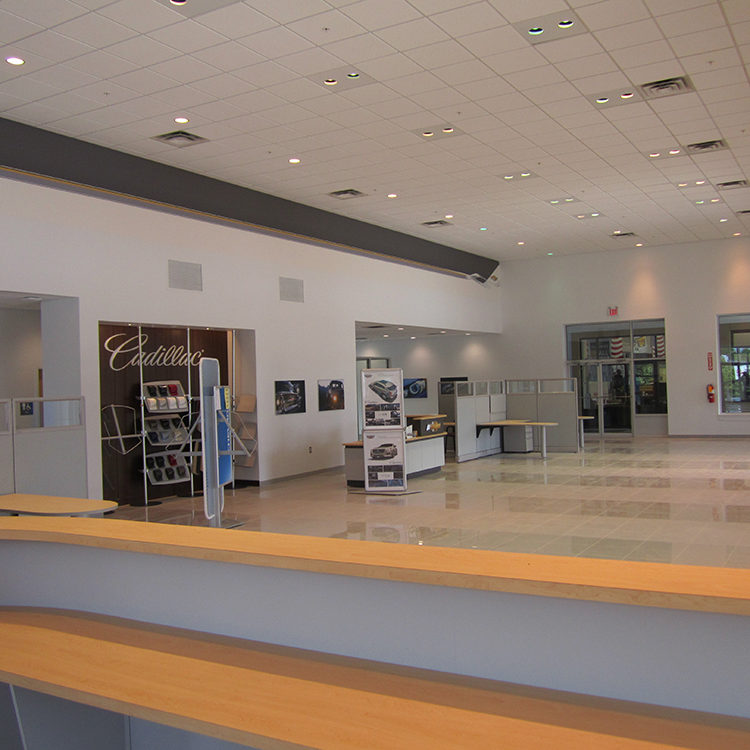 Fredrick cadillac Show room